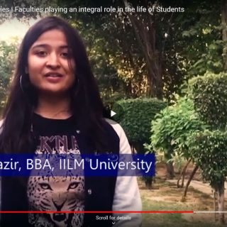IILM University student share her experience