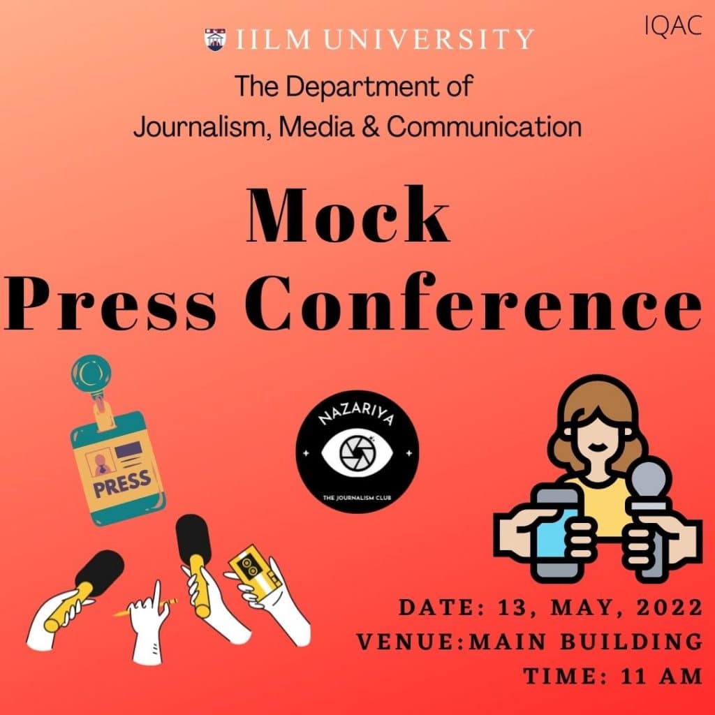 Mock-Press-Conference